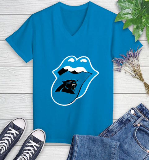 Carolina Panthers NFL Football Lips I Root For My Team Adoring Fan 83