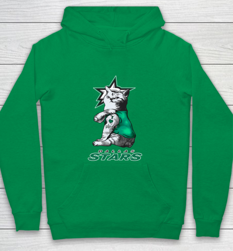 NHL My Cat Loves Dallas Stars Hockey Youth Hoodie 4