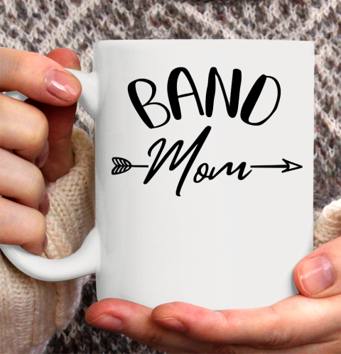 Mother's Day Funny Gift Ideas Apparel  Band Mom. T Shirt Ceramic Mug 11oz