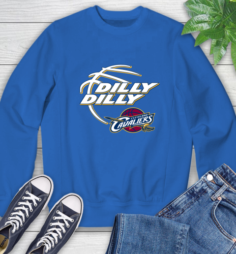 NBA Cleveland Cavaliers Dilly Dilly Basketball Sports Sweatshirt 8