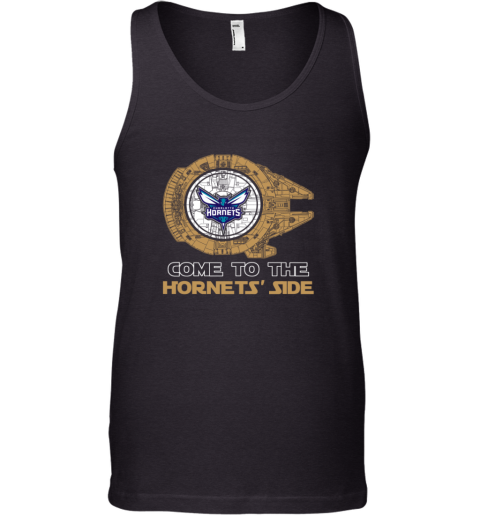 NBA Come To The Charlotte Hornets Side Star Wars Basketball Sports Tank Top