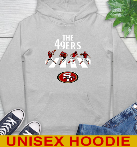 NFL Football San Francisco 49ers The Beatles Rock Band Shirt Hoodie - Image 7