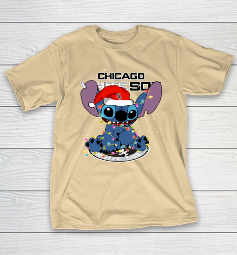Chicago White Sox MLB noel stitch Baseball Christmas T-Shirt 5