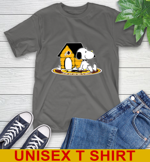 NFL Football Washington Redskins Snoopy The Peanuts Movie Shirt T-Shirt 8