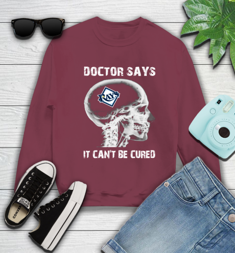 MLB Tampa Bay Rays Baseball Skull It Can't Be Cured Shirt Sweatshirt 5