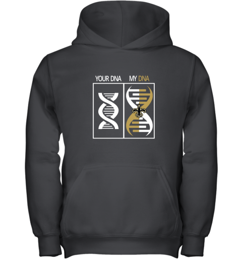 My DNA Is The New Orleans Saints Football NFL Youth Hoodie