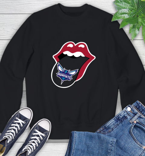 Charlotte Hornets NBA Basketball Lips I Root For My Team Adoring Fan 26