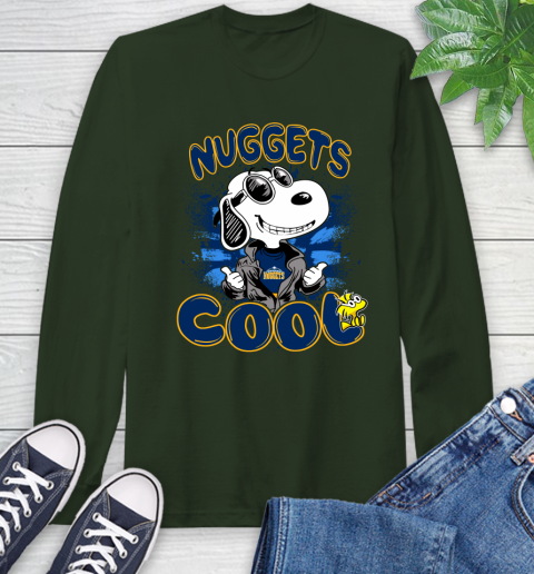 NBA Basketball Denver Nuggets Cool Snoopy Shirt Long Sleeve T-Shirt 6