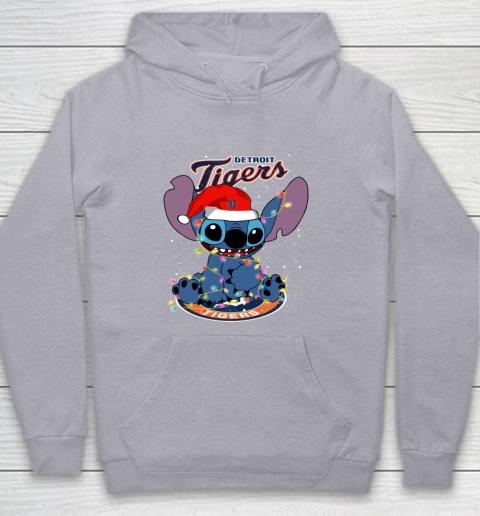 Detroit Tigers MLB noel stitch Baseball Christmas Youth Hoodie 4