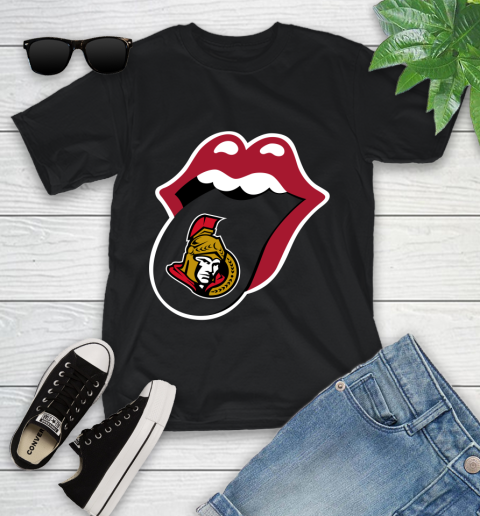 Ottawa Senators NHL Hockey Lips I Root For My Team Adoring Fan 104