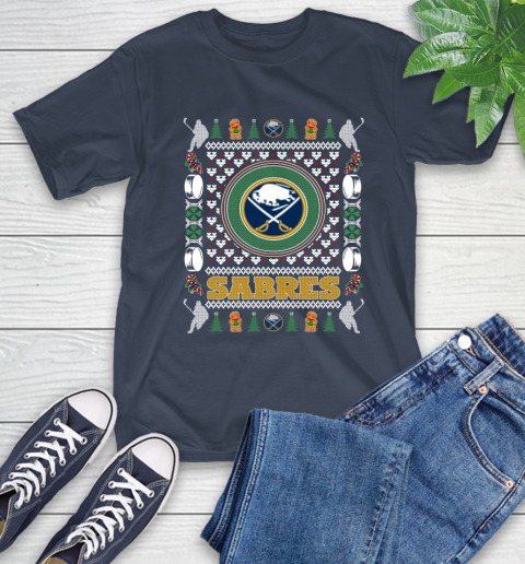 Buffalo Sabres Merry Christmas NHL Hockey Loyal Fan Ugly Shirt 3