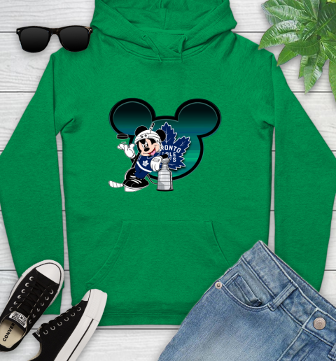 NHL Toronto Maple Leafs Stanley Cup Mickey Mouse Disney Hockey T Shirt Youth Hoodie 7