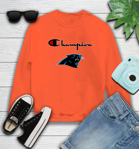 NFL Football Carolina Panthers Champion Shirt Sweatshirt 2