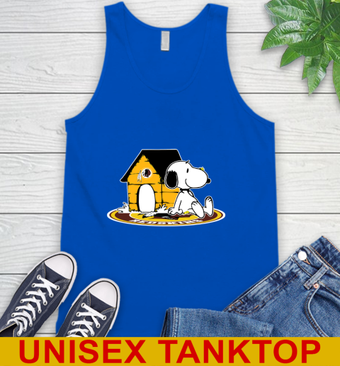 NFL Football Washington Redskins Snoopy The Peanuts Movie Shirt Tank Top 5