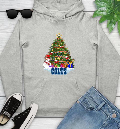Indianapolis Colts Merry Christmas NFL Football Sports Youth Hoodie