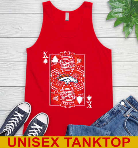 Denver Broncos NFL Football The King Of Spades Death Cards Shirt Tank Top 5