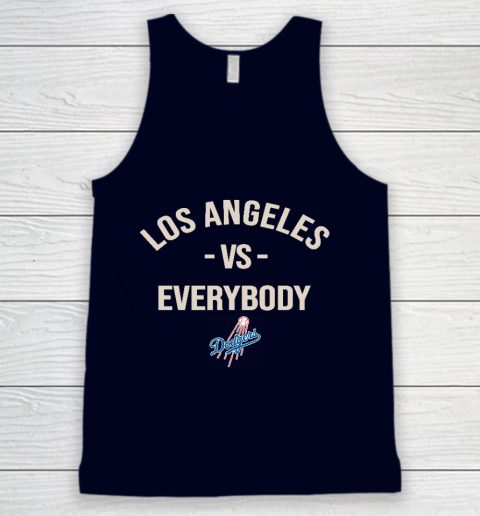 Los Angeles Dodgers Vs Everybody Tank Top 2