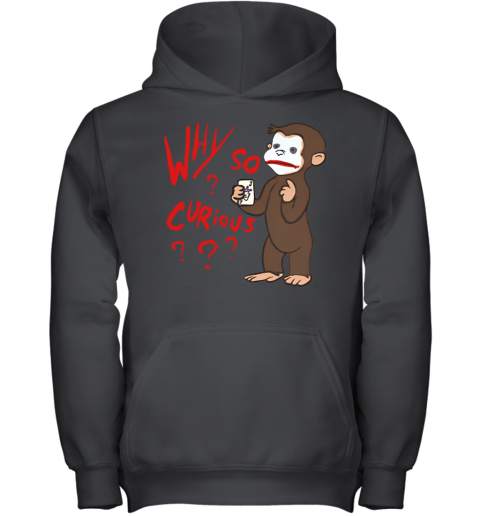 Why So Curious Curious George Youth Hoodie