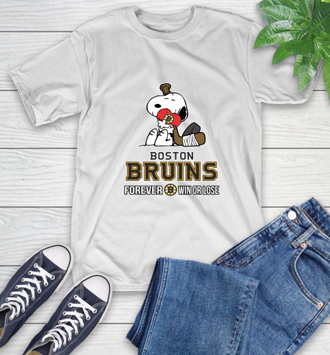 NHL The Peanuts Movie Snoopy Forever Win Or Lose Hockey Boston Bruins