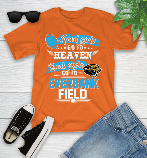 Jacksonville Jaguars NFL Bad Girls Go To Everbank Field Shirt Youth T-Shirt 9