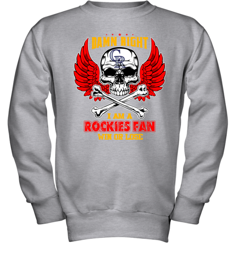 Skull Colorado Rockies Los Rockies Shirt, hoodie, sweater, long