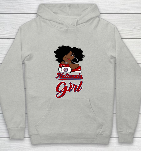 Washington Nationalss Girl MLB Youth Hoodie 2