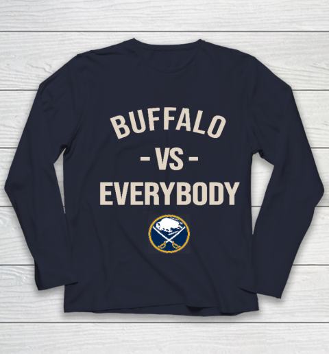 Buffalo Sabres Vs Everybody Youth Long Sleeve 2