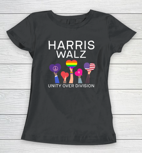Harris Waltz 2024 Unity Over Division Women's T-Shirt