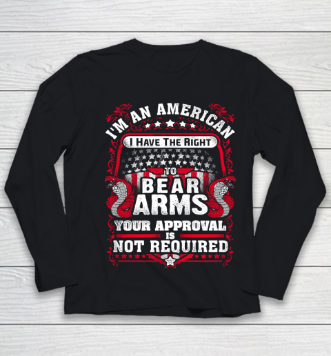 Veteran Shirt Gun Control Right To Bear Arms Shirt Youth Long Sleeve