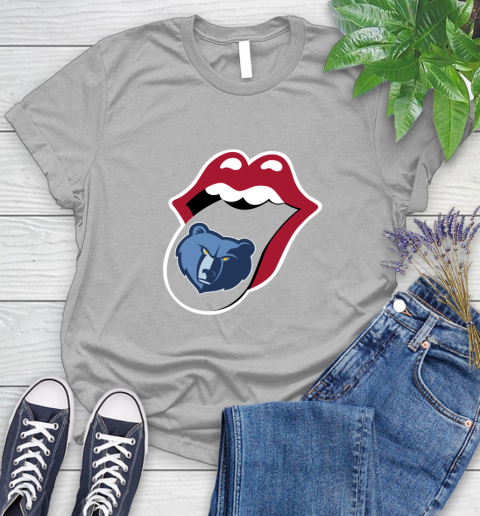 Memphis Grizzlies NBA Basketball Lips I Root For My Team Adoring Fan 95