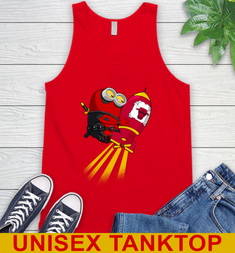 NBA Basketball Chicago Bulls Deadpool Minion Marvel Shirt Tank Top 5