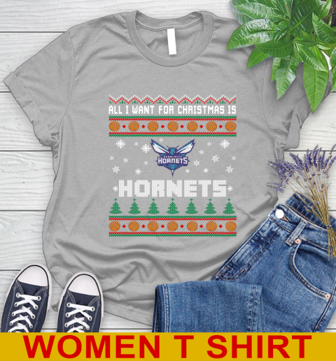 NBA Basketball All I Want For Christmas Is Charlotte Hornets 89
