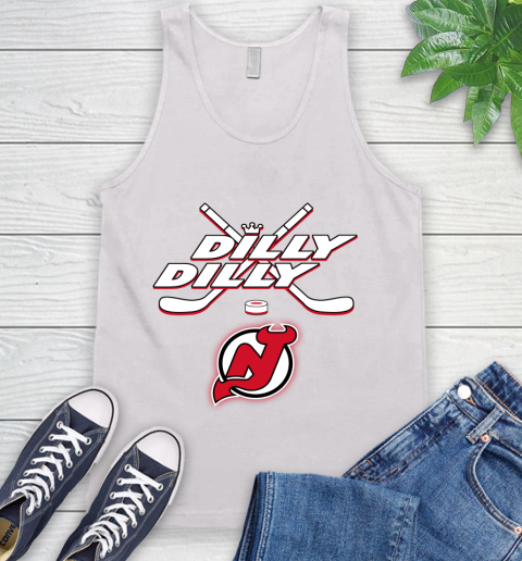 NHL New Jersey Devils Dilly Dilly Hockey Sports Tank Top