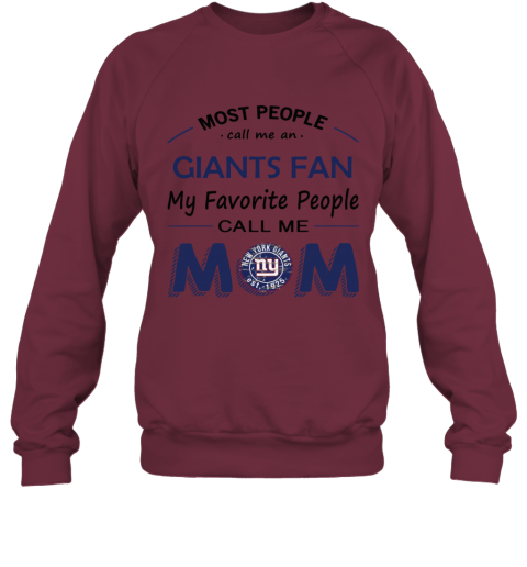 Most People Call Me New York Giants Fan Football Mom Youth T-Shirt 