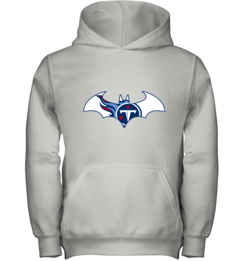 We Are The Tennessee Titans Batman NFL Mashup Youth Hoodie