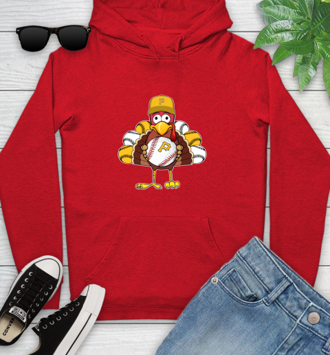 Pittsburgh Pirates Turkey thanksgiving Youth Hoodie 11