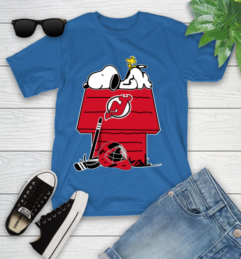 New York Islanders NHL Hockey Snoopy Woodstock The Peanuts Movie (2) Youth T-Shirt 9