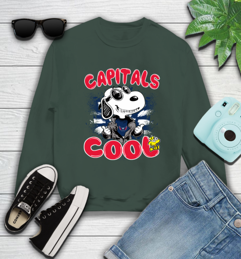 NHL Hockey Washington Capitals Cool Snoopy Shirt Sweatshirt - Image 13