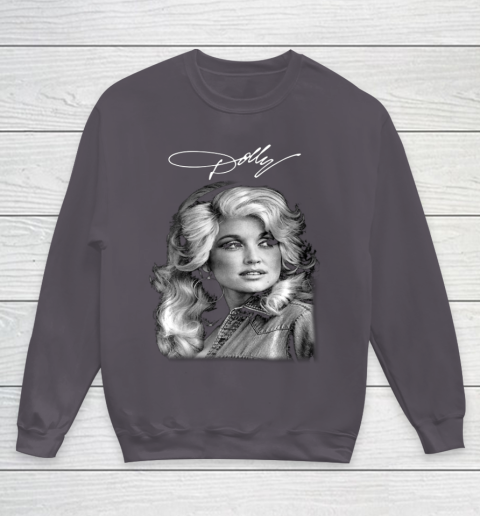 Dolly Parton Classic Vintage Signature Youth Sweatshirt 5