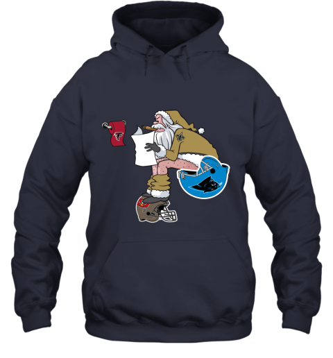 Santa Claus New Orleans Saints Shit On Other Teams Christmas Hoodie