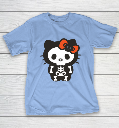 Hello Kitty Skeleton Halloween T-Shirt 8