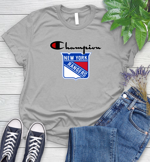 NHL Hockey New York Rangers Champion Shirt Women's T-Shirt 3