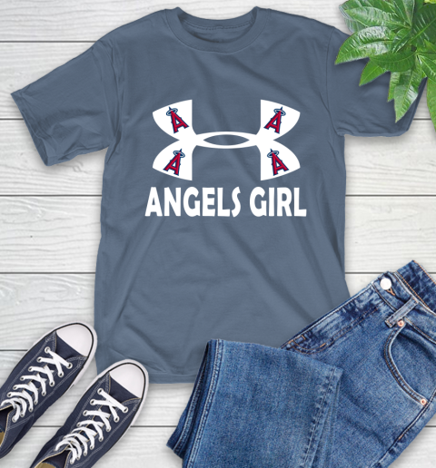 MLB Los Angeles Angels Under Armour Baseball Sports T-Shirt 8