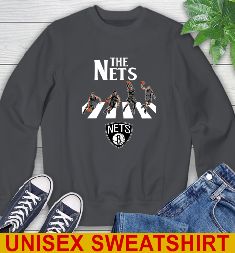 NBA Basketball Brooklyn Nets The Beatles Rock Band Shirt Sweatshirt 7