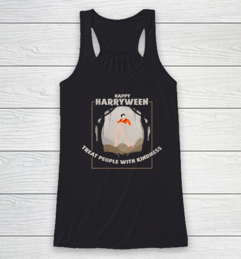 Harryween Shirt Halloween Treat People With Kindness Racerback Tank