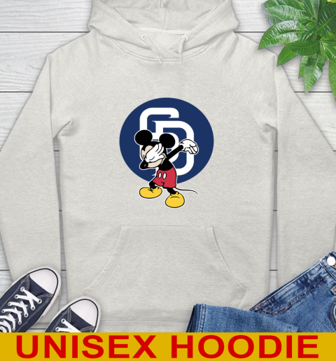San Diego Padres MLB Baseball Dabbing Mickey Disney Sports Hoodie 12