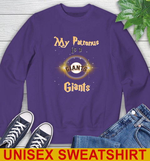 MLB Baseball Harry Potter My Patronus Is A San Francisco Giants Sweatshirt 4