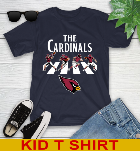 NFL Football Arizona Cardinals The Beatles Rock Band Shirt Youth T-Shirt 2