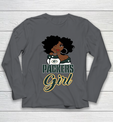 Green Bay Packers Girl NFL Youth Long Sleeve 8