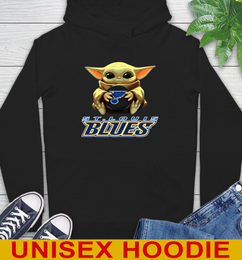 NHL Hockey St.Louis Blues Star Wars Baby Yoda Shirt 14